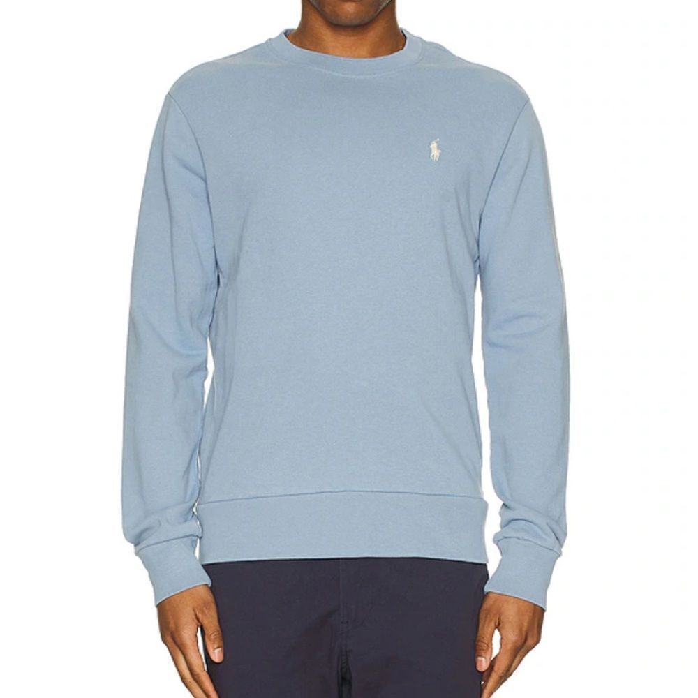 Polo Ralph Lauren Long Sleeve Sweatshirt in Channel Blue sz XL